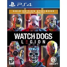 Watch Dogs Legion Ps4 Gold Edition Steelbook (en D3 Gamers