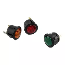 Luz Led Piloto Indicador Testigo 12v 20mm Colores X 2u Htec