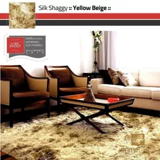 Tapete Silk Shaggy Luxo Fio De Seda 1,50x2,00