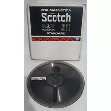 Antiga Fita De Gravador Rolo Scotch 3m 211 Anos 70/80 Pç8