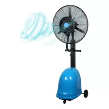 Ventilador Nebulização Umidificador Portátil C/ Rodas 260w