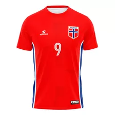 Camisa Haaland Noruega Vermelha