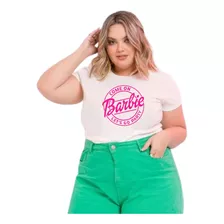 Blusa Plus Size Camiseta Camisa T-shirt Estampa Feminina