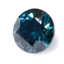 Diamante Azul 100% Natutal 4mm 28 Puntos Dmaz01