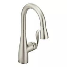 Moen Arbor Spot Resist - Grifo De Barra Desplegable De Una M