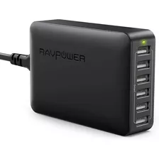 Cargador Usb Ravpower 60w 12a Estacion De Carga Usb De Escri