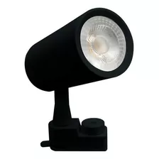 Spot Led De Trilho 9w Luz Branco Neutro 4000k Cor: Preto