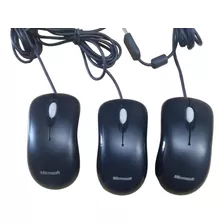 Mouse Microsoft Usb - Kit Com 3 Unidades 