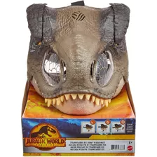 Jurassic World Dominian Mascara Tyrannosauros Rex Com Som