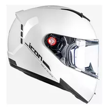 Capacete Moto Peels Icon Classic Sem Óculos Interno Cor Branco Brilho Tamanho Do Capacete 58