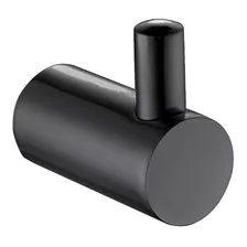 Percha Simple Negra Linea Net - Accesorios De Baño Negro D10