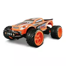 Carrinho Com Controle Remoto Extreme Beast Maisto - Laranja