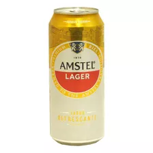 Cerveza Amstel Lager Lata 473ml