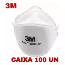 Caixa 100un - Respirador 9320br Pff2 N95 3m - 100un