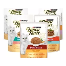 Fancy Feast Mix Lata Alimento Húmedo Para Gato 24pzs