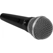 Microfone Dinâmico Harmonics Mdu101 C/fio Cardióide+bolsa Cor Preto