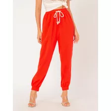 Calça Jogger Feminina Básica Comfy Moda Verão