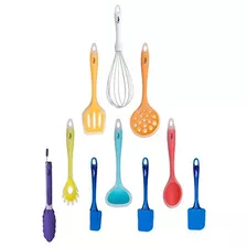 Ozeri Set De Utensilios De Silicona Todo En Uno De 11 Piezas