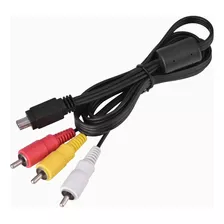 Demeras Cámara Video Audio Cable Av Mini Usb A 3 Rca Para Av