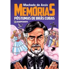  Livro Memórias Póstumas De Brás Cubas / Em Quadrinhos