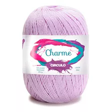 Linha Charme Artesanato Em Crochê E Tricô - Circulo Cor 6006 - Lilás Candy