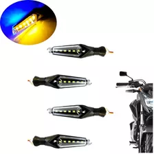 04 Pisca Seta Led Moto Esportivo Cb Cg Xre Falcon Cb 500 Cbx