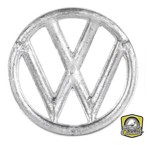 Emblema De Combi Frontal De 18 Cm Metal Vw Tipo 2 Foto 5