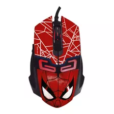 Mouse Gamer Spider Man Avengers Licencia Oficial Nuevo