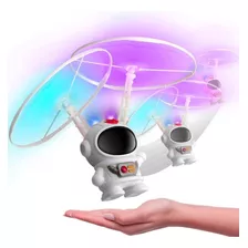 Brinquedo Voador Eletronico Astronauta Iantil Cor Branco