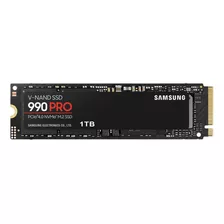 Disco Solido Ssd Samsung 990 Pro 1tb Nvme M2 Pcie 4.0