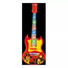 Guitarra Infantil C/ Luz E Som Barato Led-pais E Filhos