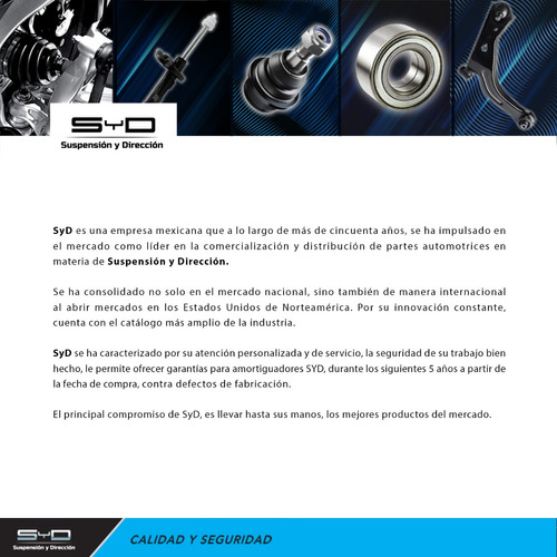 2 Amortiguadores Suspension Gas Trasero I30 96-99 Foto 4