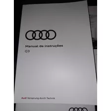 Manual Do Proprietário Audi Q3 2020 Em Diante 