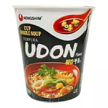 Cup Noodle Coreano Nongshim Big Bowl Sabor Tempurá Udon 62g