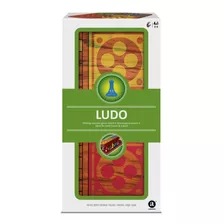 Juego De Mesa Ludo De Madera Plegable Ambassador Nuevo