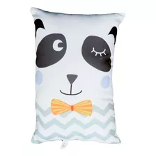 Almohada Bebe Cuna Cochecito Deco Estampada Caritas Mibes