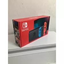 Nintendo Switch 32gb Color Rojo Neón, Azul Neón Y Negro