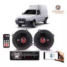 Rádio Com Bluetooth + 2 Alto Falantes Fiorino Pick-up