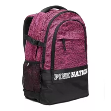 Mochila Victoria's Secret Pink Collegiate Pink Nation