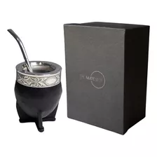 Mate Imperial Personalizado Bombilla Caja Regalo Empresarial