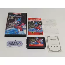 Cartucho Burning Force - Original Completo Sega Mega Drive