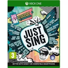 Jogo Midia Fisica Just Sing Lacrado Original Para Xbox One