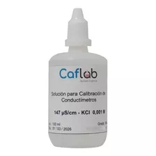 Solución Calib. De Conductímetros - 147 Us/cm - 100 Ml -