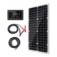 Paneles Solares - Topsolar Solar Panel Kit 30w 12v Monocryst