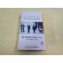 Abba The Winner Takes All - The Abba Story - Fita Vhs - Raro