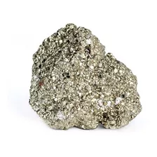 Pirita Média Pedra Bruta Natural 500g Prosperidade Dinheiro