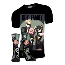 Playeras Anime Spy × Family En Licra Corte Sport