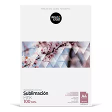 Papel Sublimación Importado A4 Excelente Transferencia 20hoj