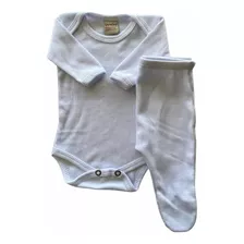 Conjunto Prematuro Branco Body E Calça