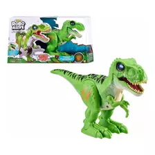 Zuru Robo Alive T-rex Dinosaurio Robotico Color Verde